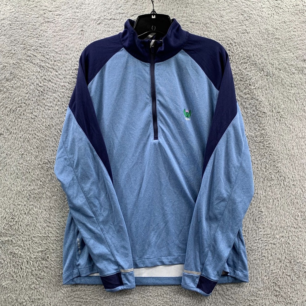 ZERO RESTRICTION Sweater Womens Large Top Blue Lightweight